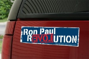 Ron Paul Revolution Bumper